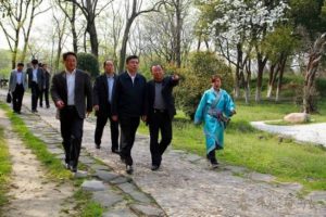 常州市委书记阎立视察淹城