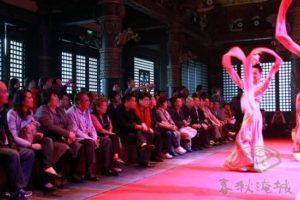 华侨华人社团负责人考察淹城春秋乐园