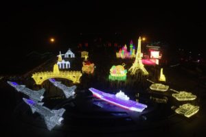 穿过人山人海 一起去常州淹城“盘”元宵