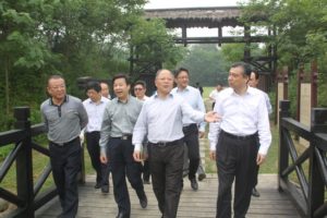 文化部副部长、国家文物局局长励小捷调研春秋淹城